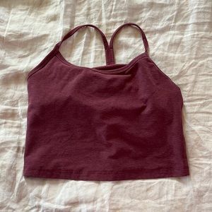 Beyond yoga slim racer back crop tank
